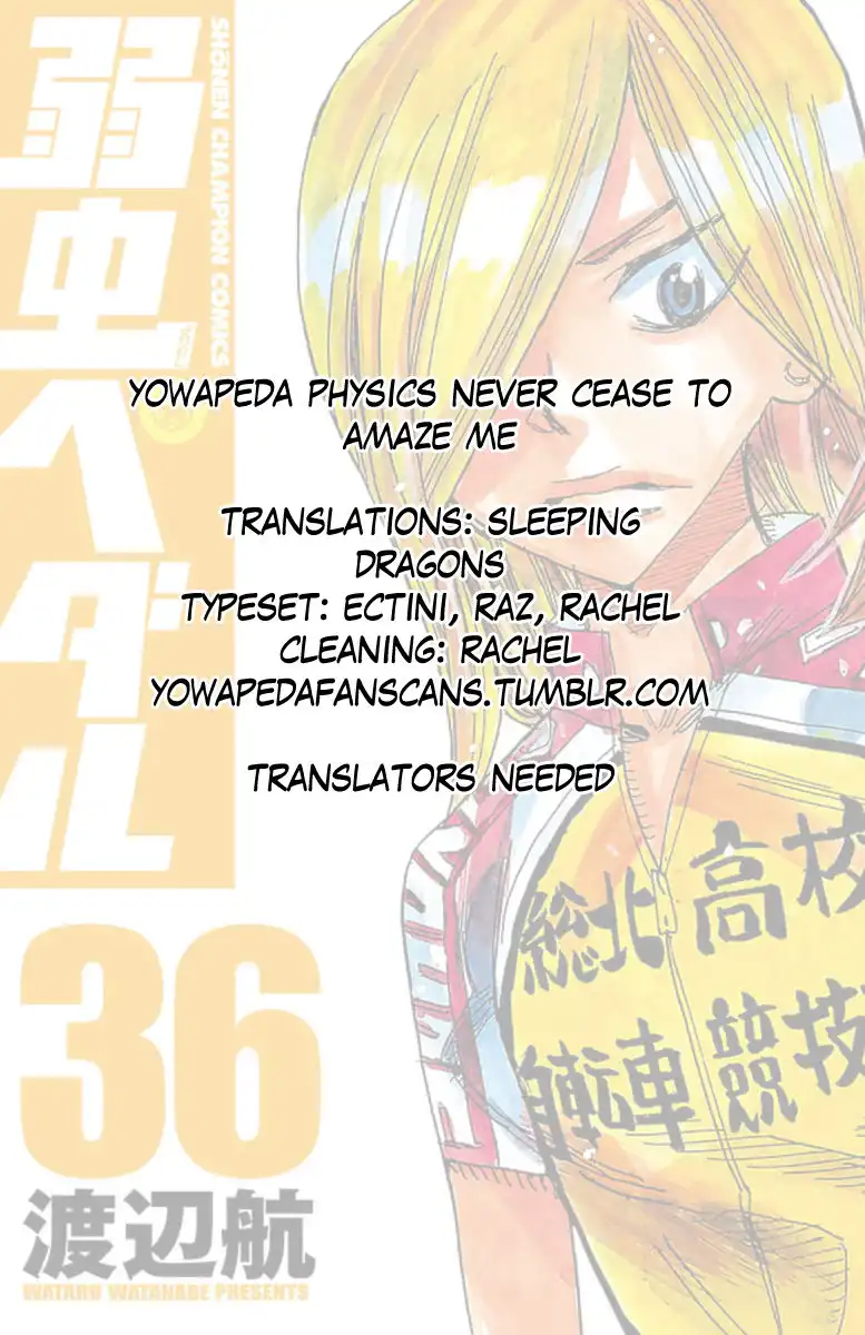 Yowamushi Pedal Chapter 309 21